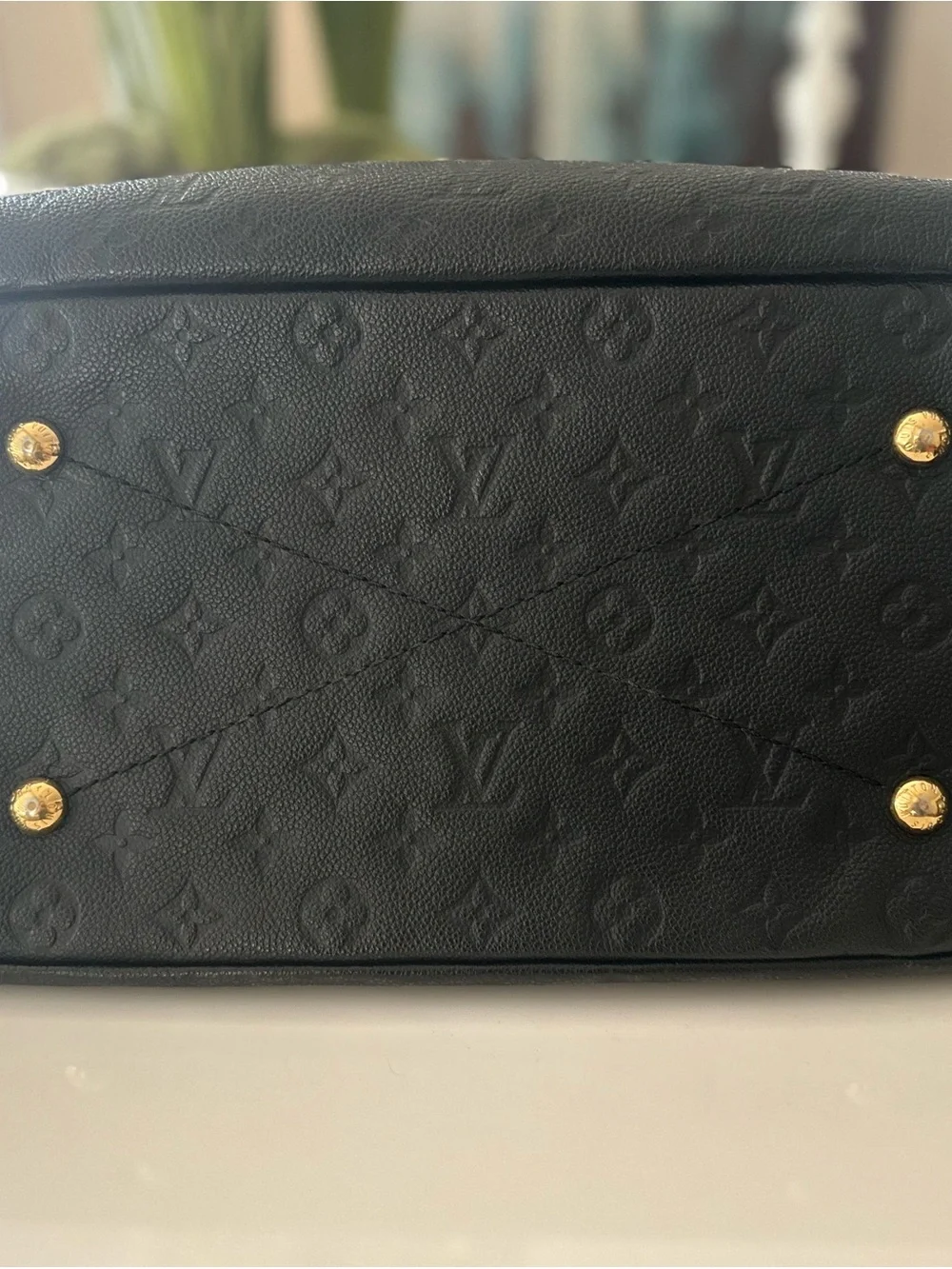 Louis Vuitton Monogram Empreinte Hobo Bag